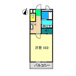 カレッジヒルズの物件間取画像